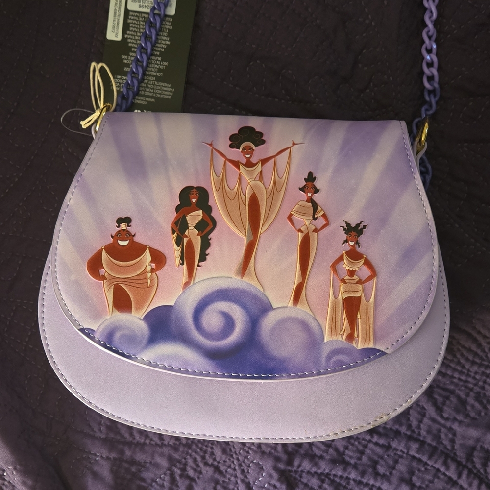 Loungefly DISNEY Hercules MUSES Crossbody Bag